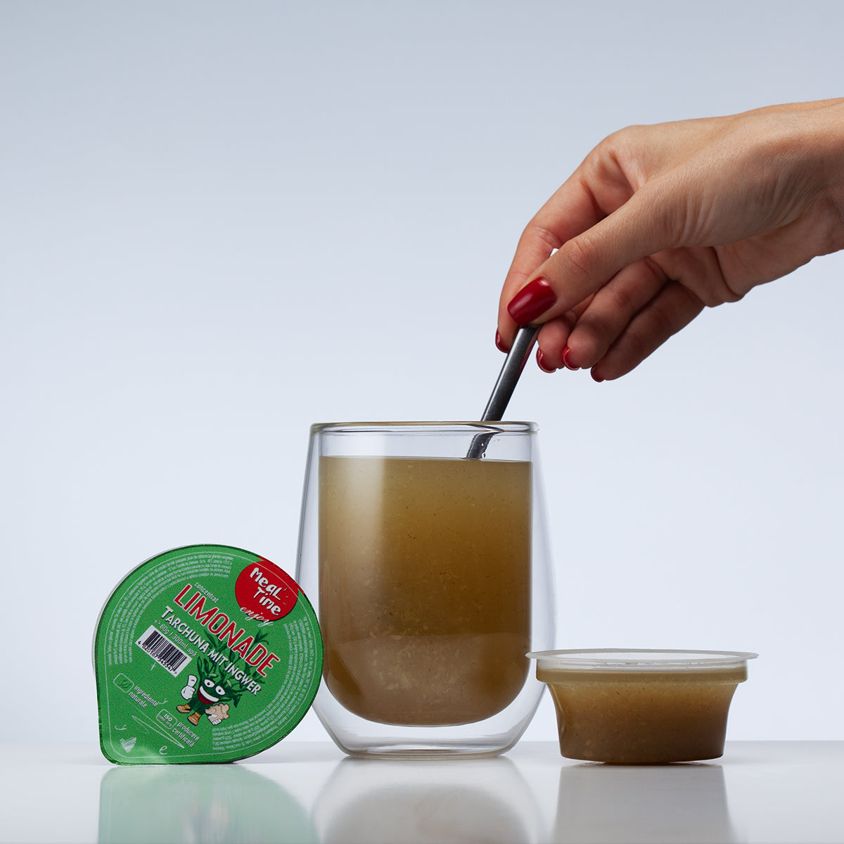 Limonade Estragon Ingwer