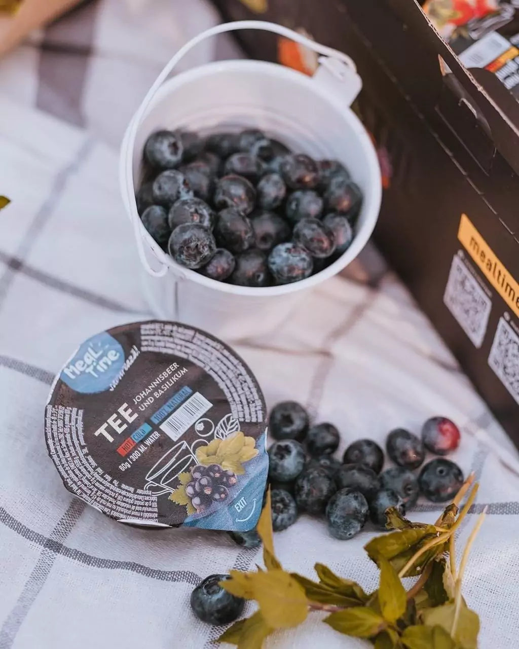 Mealtime Johannisbeer un Basilikum Tee