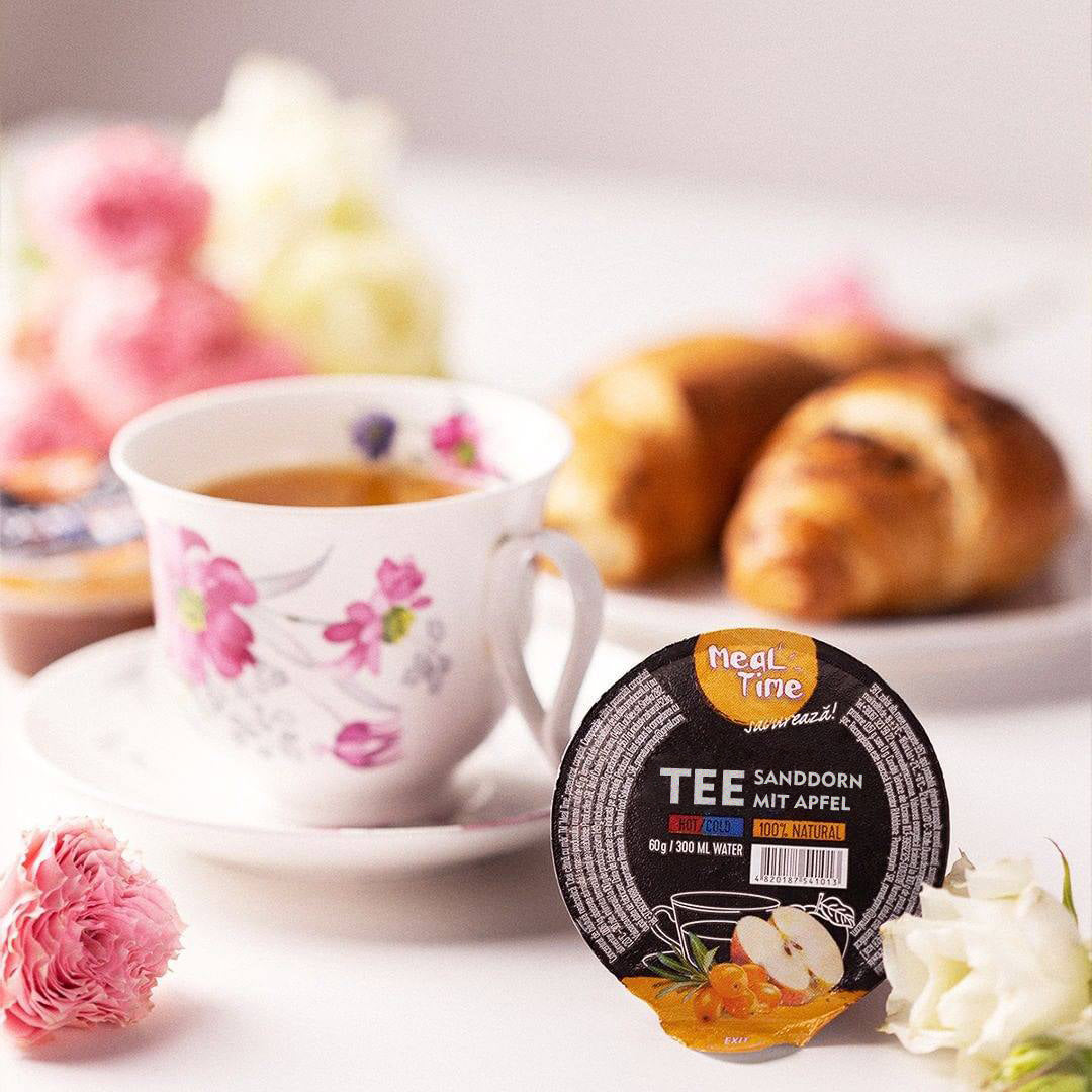 Mealtime Tee und Limonade